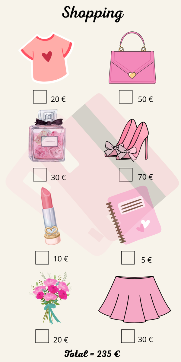 Défi shopping