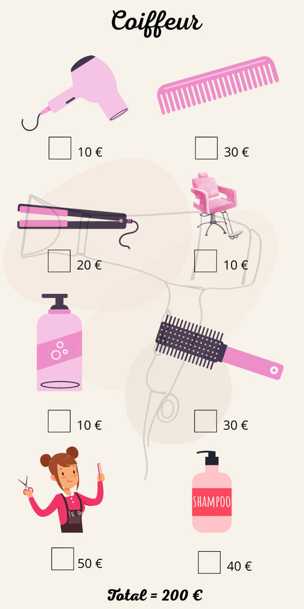 Défi coiffeur