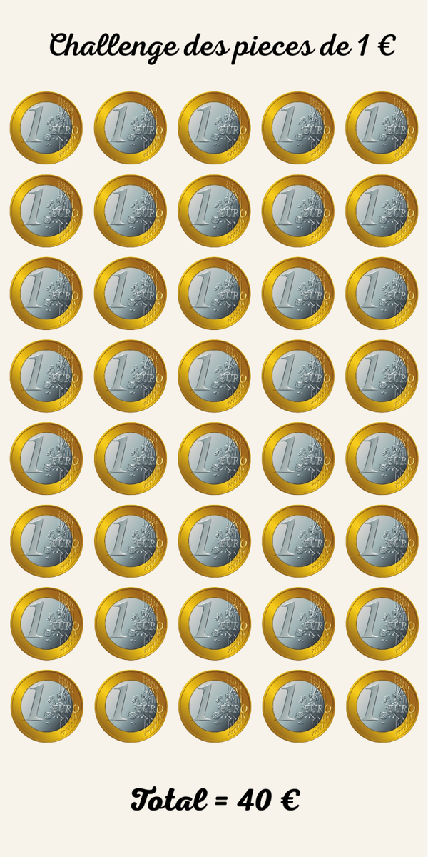 Défi 1 euro