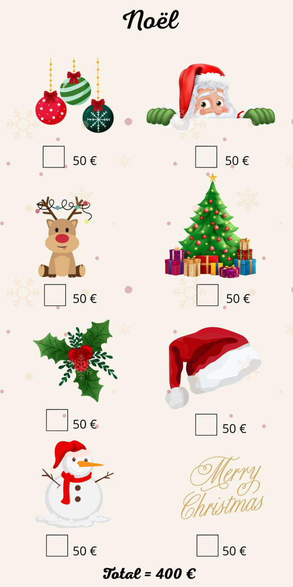 Défi noël