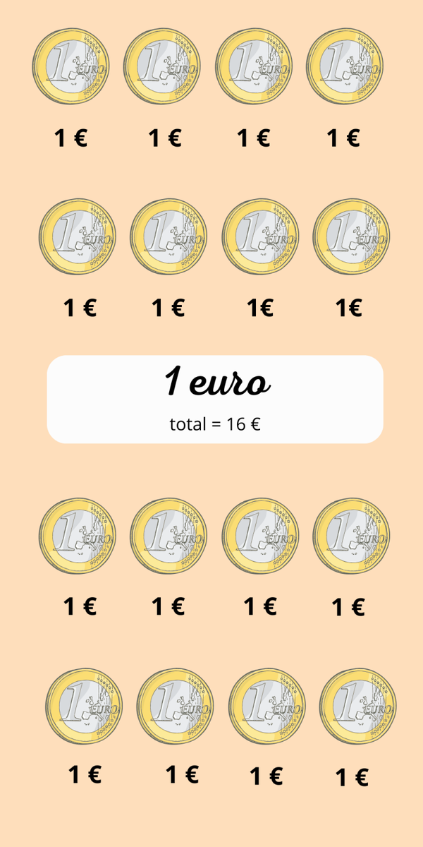 Défi des 1 euro