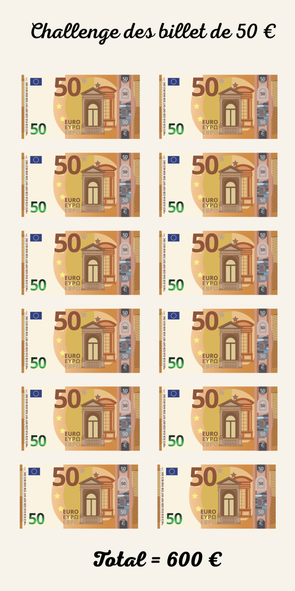 Défi 50 euros
