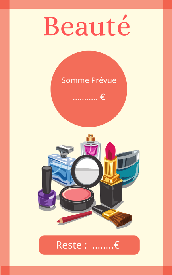 Page de garde beauté A5