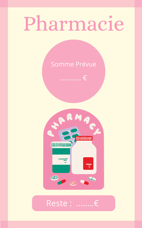 Page de garde pharmacie A5