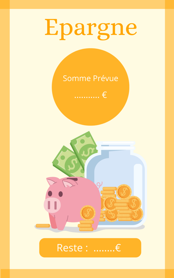 Page de garde épargne A5