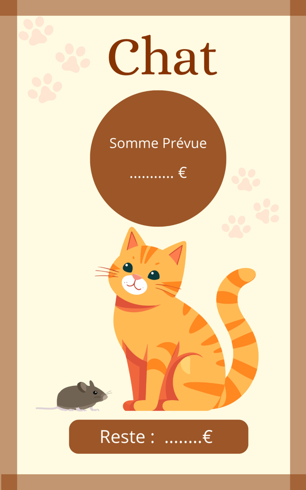 Page de garde chat A5