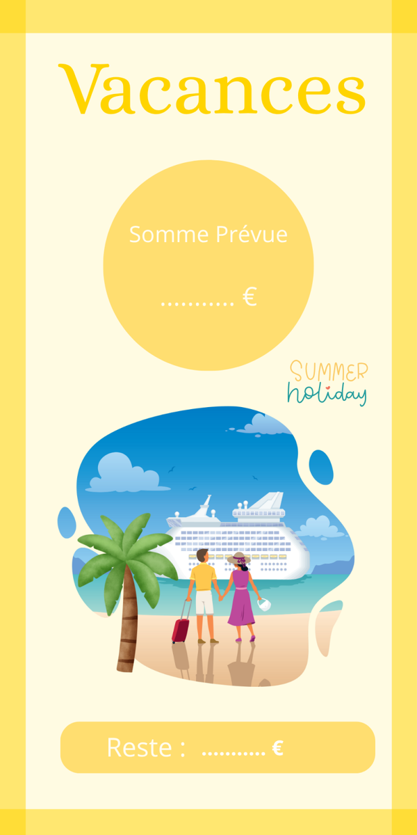 Page de garde vacances A6