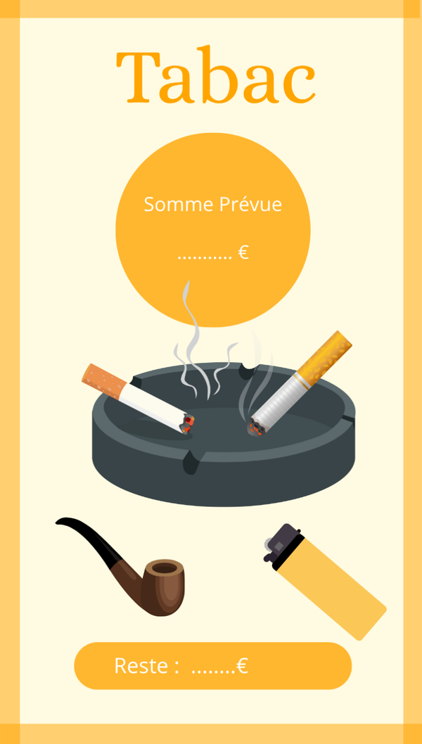 Page de garde tabac A7