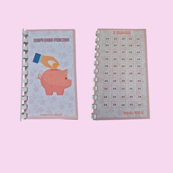 Carnet défis des pièces
