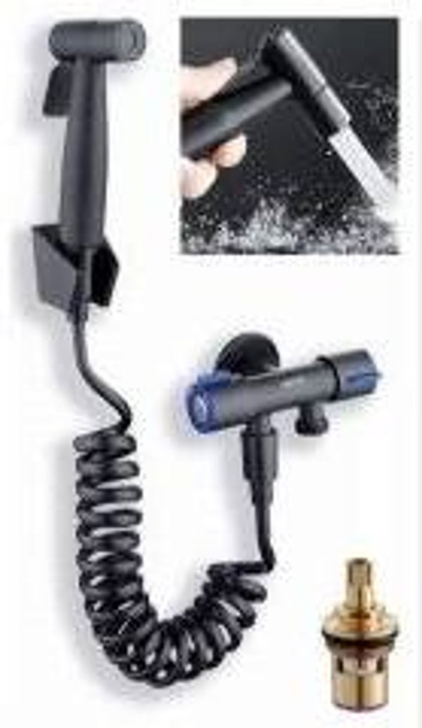 23-083 Bidet Black - Βρυσάκι Μπιντέ με μπαταρία (Μόνο Κρύο)