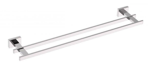 Πετσετοθήκη Διπλή (Σειρά KARE STYLE-N CHROME) - Αξεσουάρ Μπάνιου