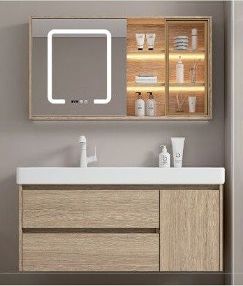DS General 80 Beige (31-052) - Set Έπιπλο Μπάνιου Κρεμαστό