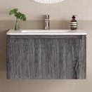 KLARA 60 Grey - Set Έπιπλο Μπάνιου Κρεμαστό (χωρίς καθρέφτη)