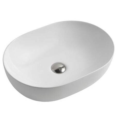 OVAL SYSTEM White - Νιπτήρας Επιτραπέζιος Λευκός