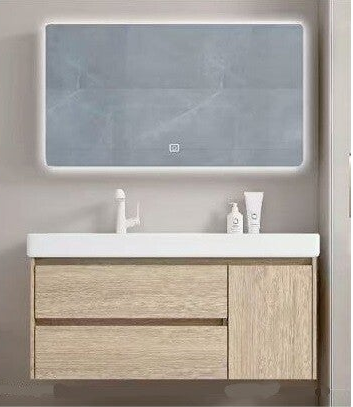 DS General 80 Beige (OY-B12-80) - Set Έπιπλο Μπάνιου Κρεμαστό