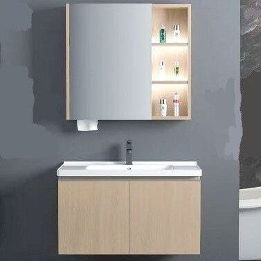 DS General 80 Honey (T-1010-80) - Set Έπιπλο Μπάνιου Κρεμαστό
