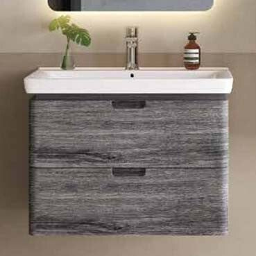 CINDY 60 Grey - Set Έπιπλο Μπάνιου Κρεμαστό (χωρίς καθρέφτη)