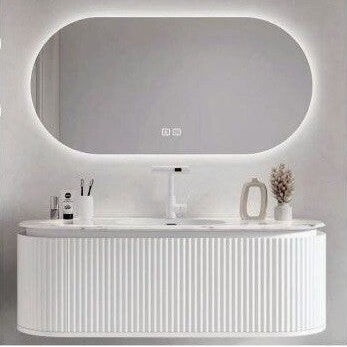 DS Premium 80 White (LT6001-80) - Set Έπιπλο Μπάνιου Κρεμαστό