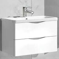 MAGIA 80 White - Set Έπιπλο Μπάνιου Κρεμαστό (χωρίς καθρέφτη)