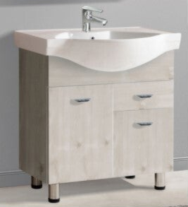 LONG LIFE 70 Beige - Set Έπιπλο Μπάνιου Δαπέδου (χωρίς καθρέφτη)