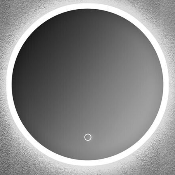 OMIKRON NOVA LED MIRROR [φ60] - Καθρέπτης Μπάνιου με φωτισμό LED