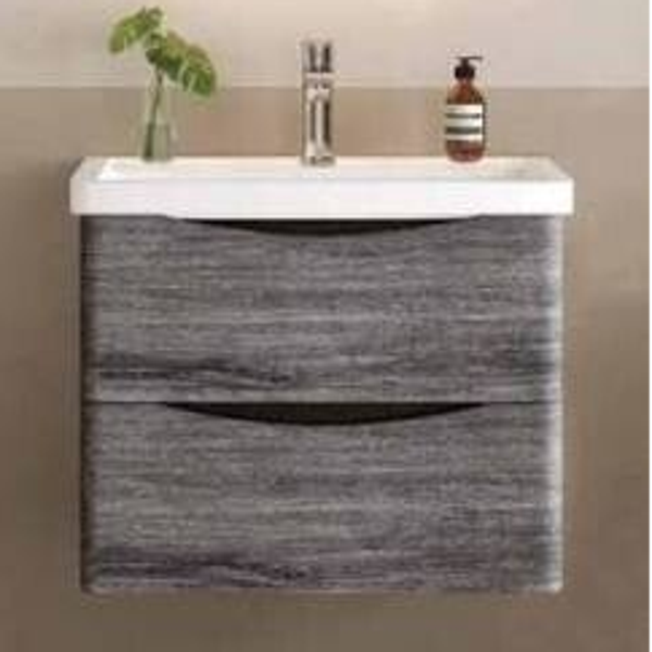 MODERN 60 Grey - Set Έπιπλο Μπάνιου Κρεμαστό (χωρίς καθρέφτη)