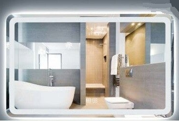 SYD047 LED MIRROR [100x80] - Καθρέπτης Μπάνιου με φωτισμό LED