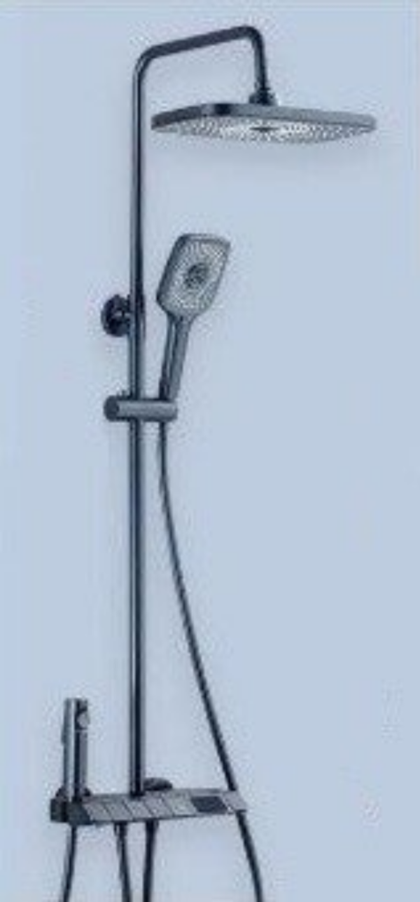 PIANO DIGITAL Black Shower Column - Στήλη Ντουζ με μπαταρία