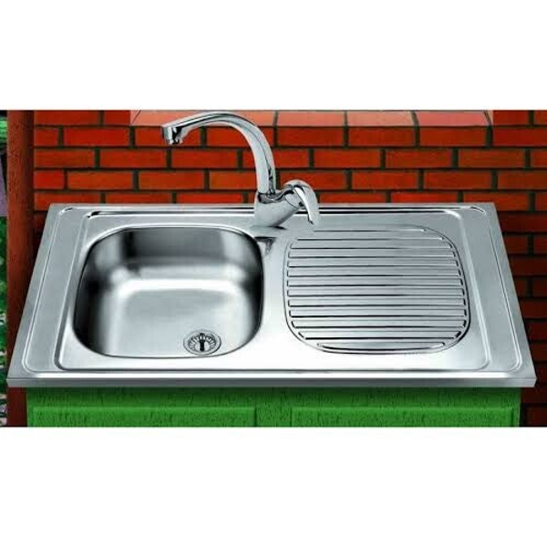 RENT Simple / 80x50 - Νεροχύτης INOX