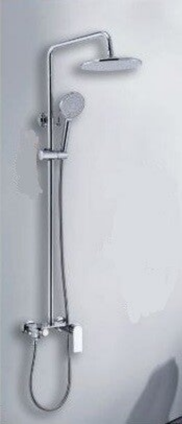 MINIMALISM Chrome Shower Column - Στήλη Ντουζ με μπαταρία