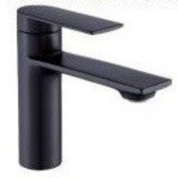 MINIMALISM Short Black for washbasin - Μπαταρία Νιπτήρος