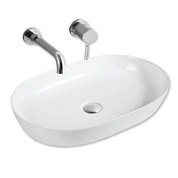NEW STYLE OVAL 2 White - Νιπτήρας Επιτραπέζιος Λευκός