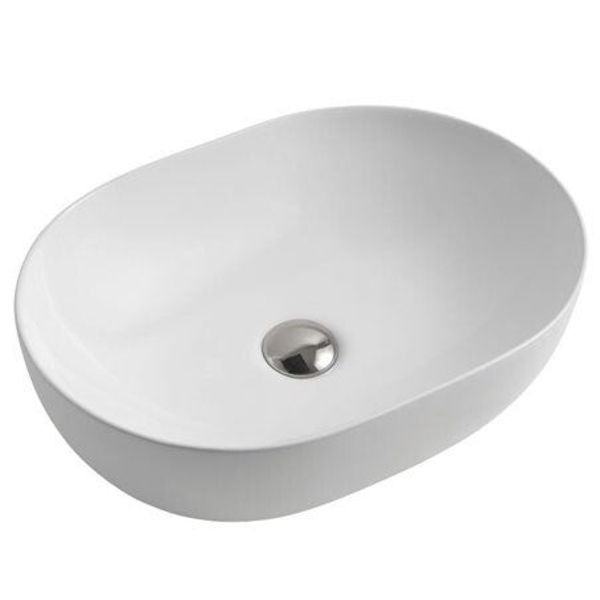 OVAL SYSTEM White - Νιπτήρας Επιτραπέζιος Λευκός