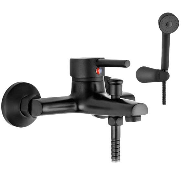 ROTA Black for shower - Μπαταρία Λουτρού διπλής ροής