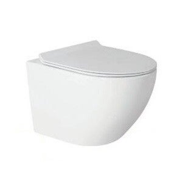 NAXOS White Rimless 3105 - Κρεμαστή Λεκάνη