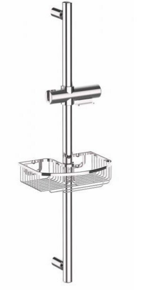 LA VITA Chrome Shower Column - Βέργα Ντουζ για στήριξη τηλεφώνου