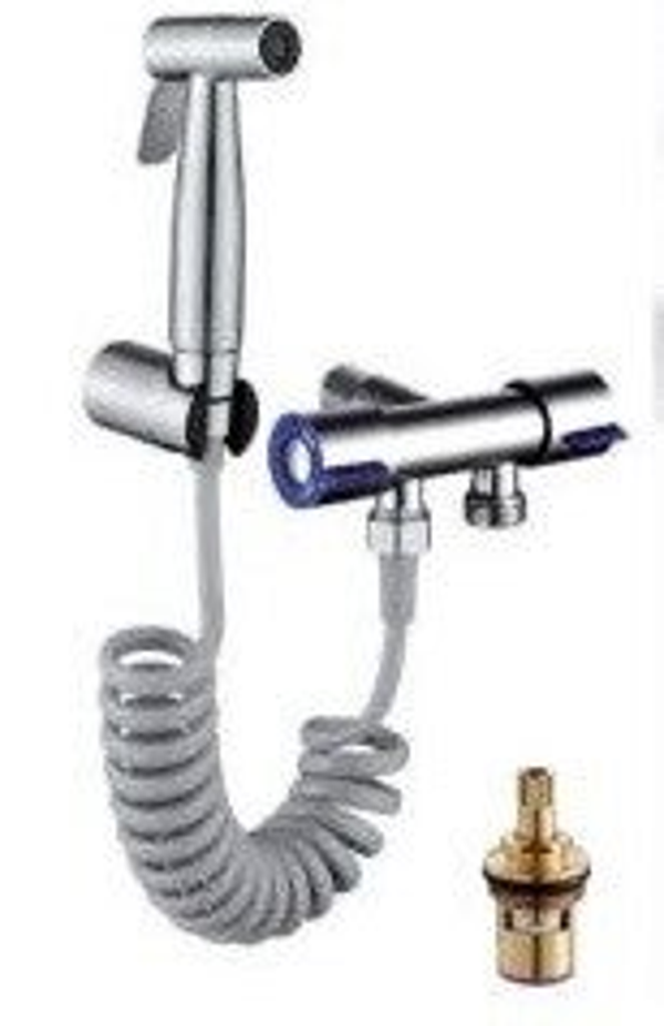 23-082 Bidet Chrome - Βρυσάκι Μπιντέ με μπαταρία (Μόνο Κρύο)