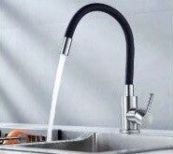 FLEXY DS 18-009 Chrome for sink - Μπαταρία Νεροχύτη με εύκαμπτο ρουξούνι