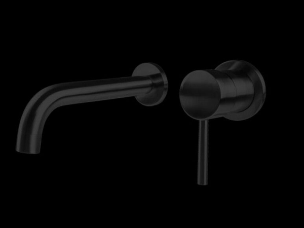 GINI Wall Black for washbasin - Εντοιχισμένη Μπαταρία Νιπτήρος