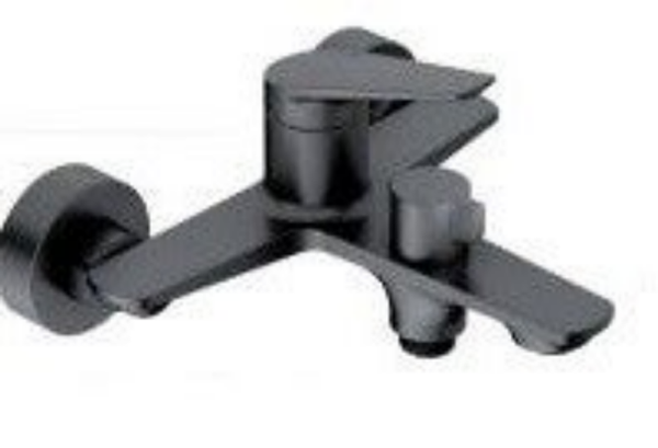 F-SERIES Black 2 for shower - Μπαταρία Λουτρού διπλής ροής