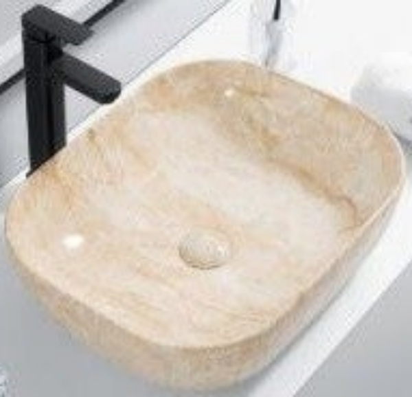 DS 9388 2317 [50,5x40,5] Beige - Νιπτήρας Επιτραπέζιος Μπεζ