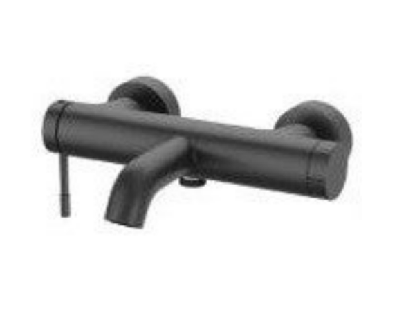 IMOLA Black for shower - Μπαταρία Λουτρού διπλής ροής