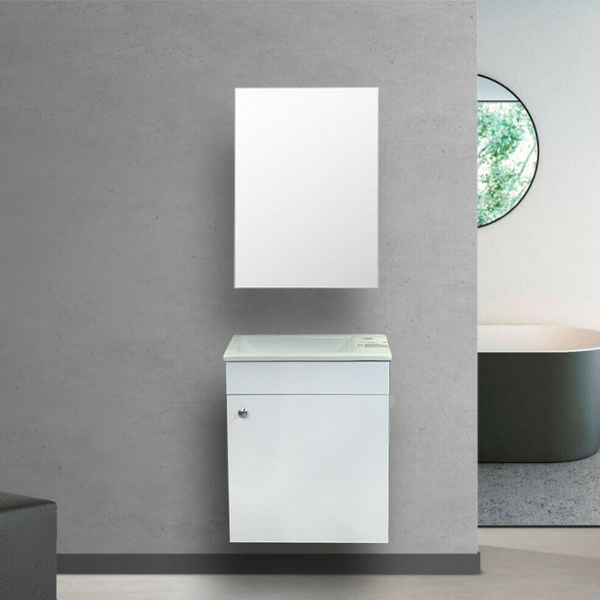PARMA 45 White Gloss - Set Έπιπλο Μπάνιου