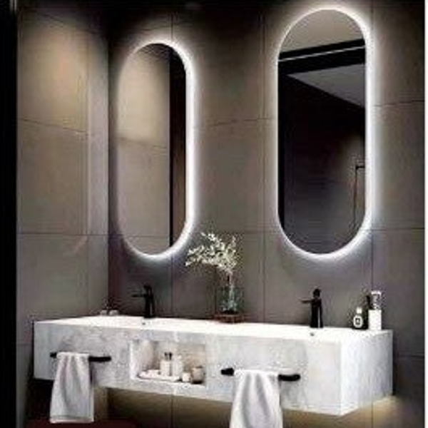 SYC005 LED MIRROR [60x80] - Καθρέπτης Μπάνιου με φωτισμό LED