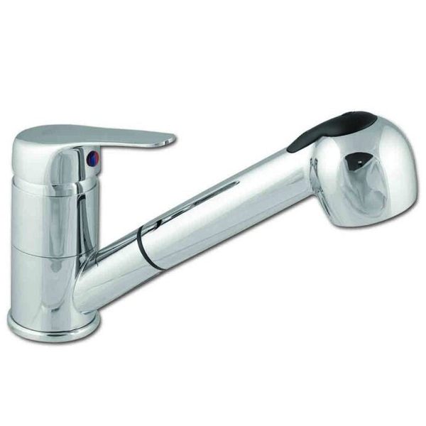 NOVITA Diamante Chrome for sink - Μπαταρία Νεροχύτη