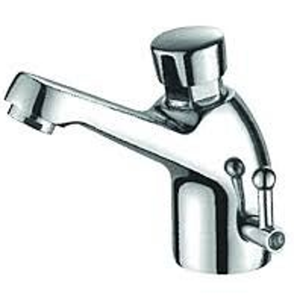 PUSH MIX for washbasin - Μπαταρία Νιπτήρος Χρονοροής (ζεστό - κρύο)