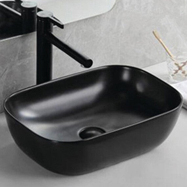 ELEGAN 4 Grey Dark - Νιπτήρας Επιτραπέζιος Σκούρο Γκρι