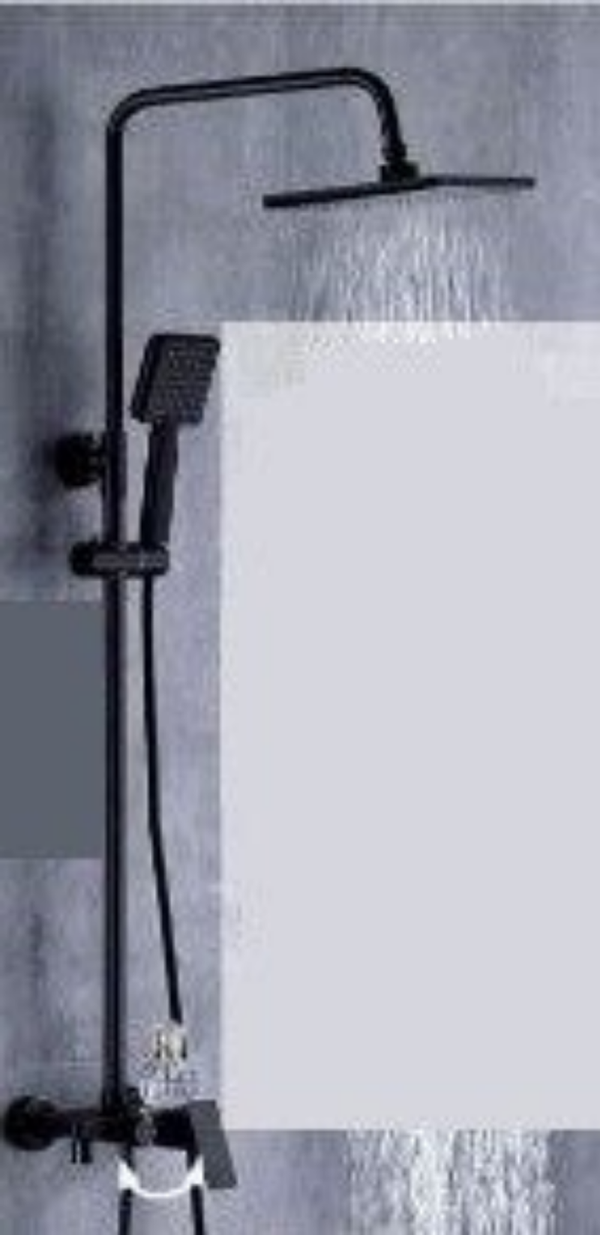 DS DG03044BL Black Shower Column - Στήλη Ντουζ με μπαταρία