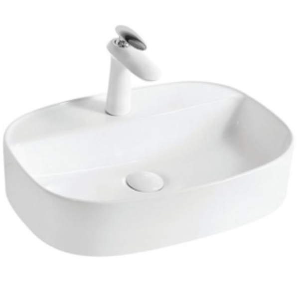 CORAL-2 White - Νιπτήρας Επιτραπέζιος Λευκός