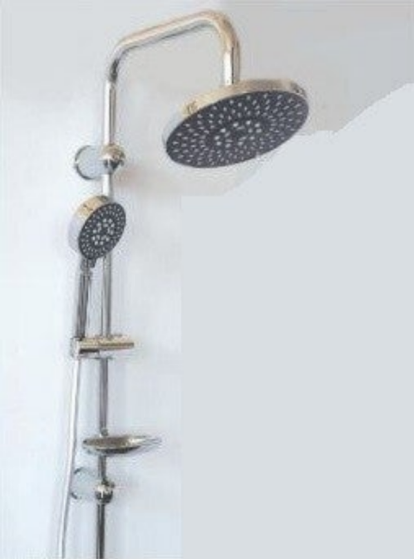 ECO OVOLO Chrome Shower Column - Στήλη Ντουζ χωρίς μπαταρία